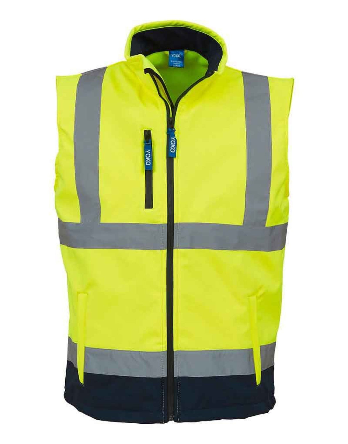 Yoko Hi-Vis Softshell Bodywarmer - HV006