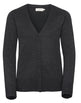 Russell Collection - Ladies'  V-Neck Knitted Cardigan - 715F