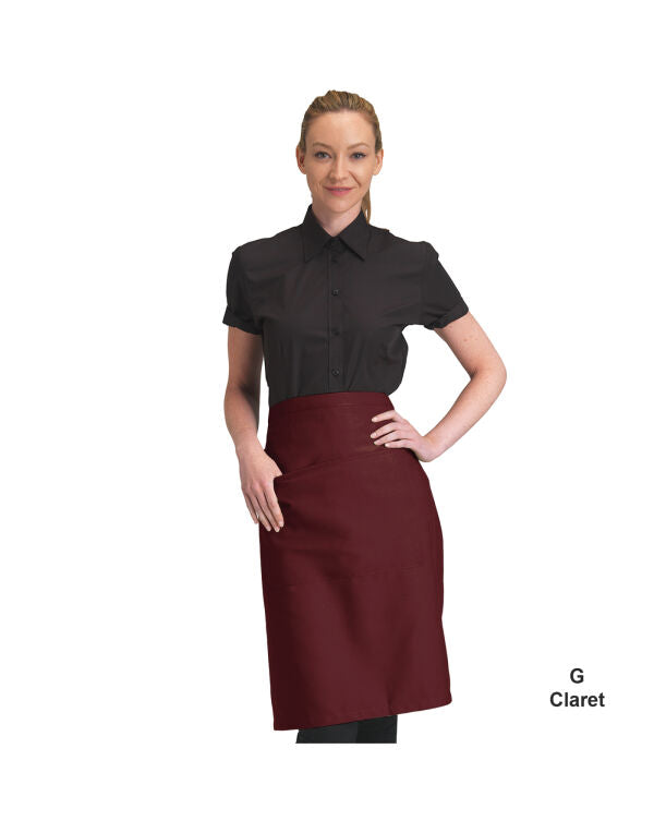 Dennys Recycled Waist Apron With Pocket - DP110