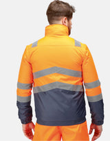 Hi Vis Orange/Navy