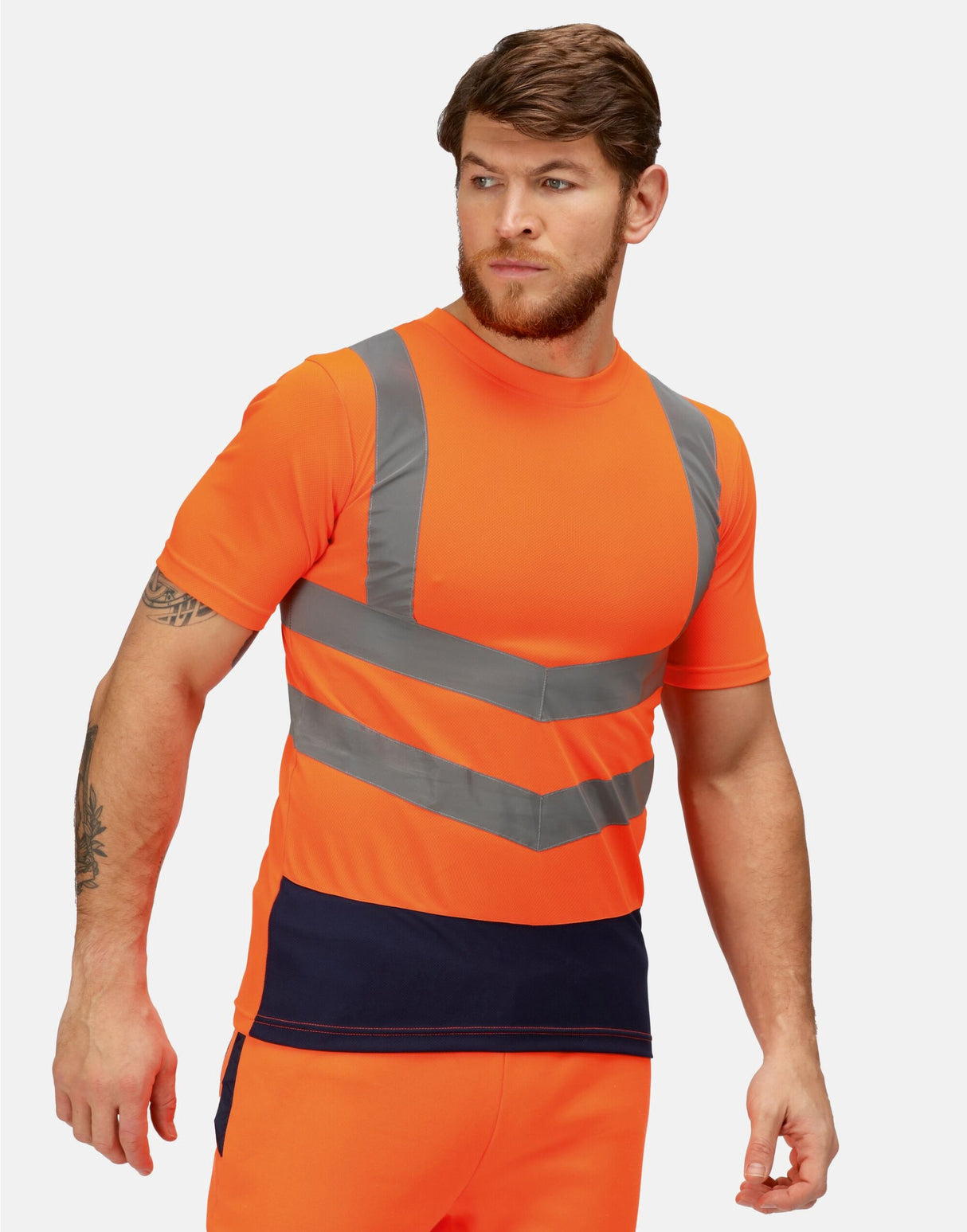 Hi Vis Orange/Navy