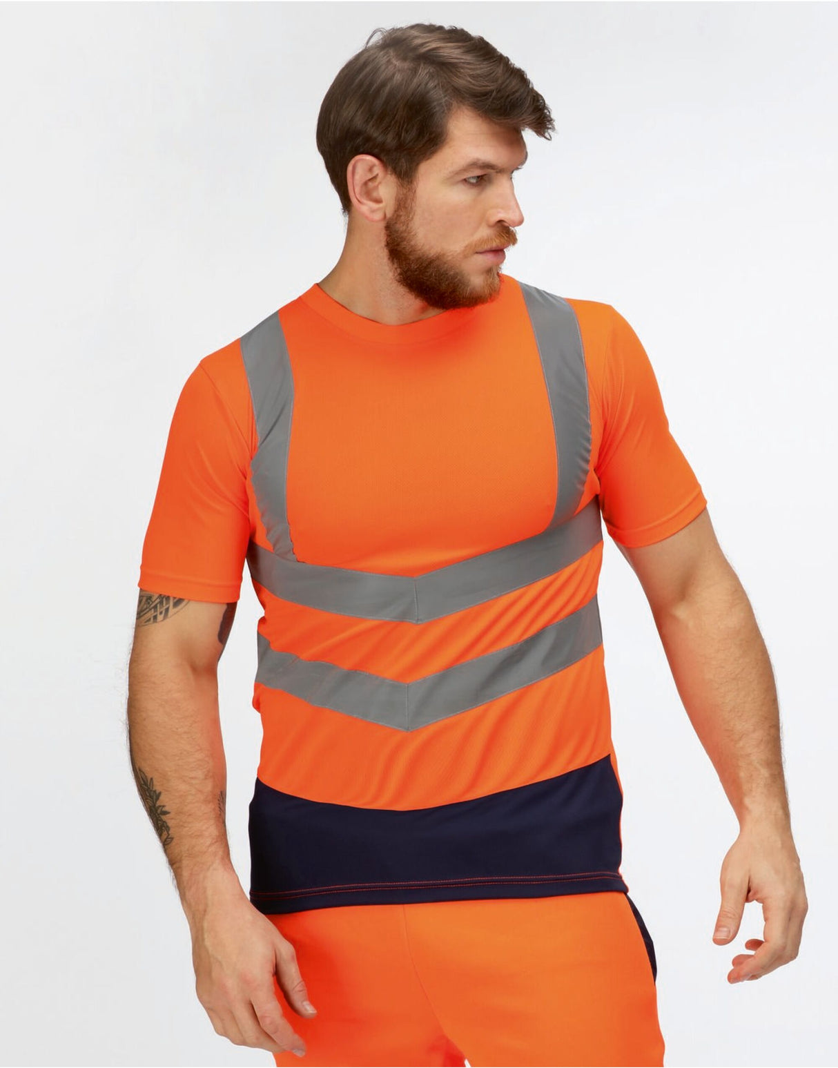 Hi Vis Orange/Navy