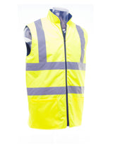 Yoko Hi-Vis Reversible Fleece Vest - HV008F