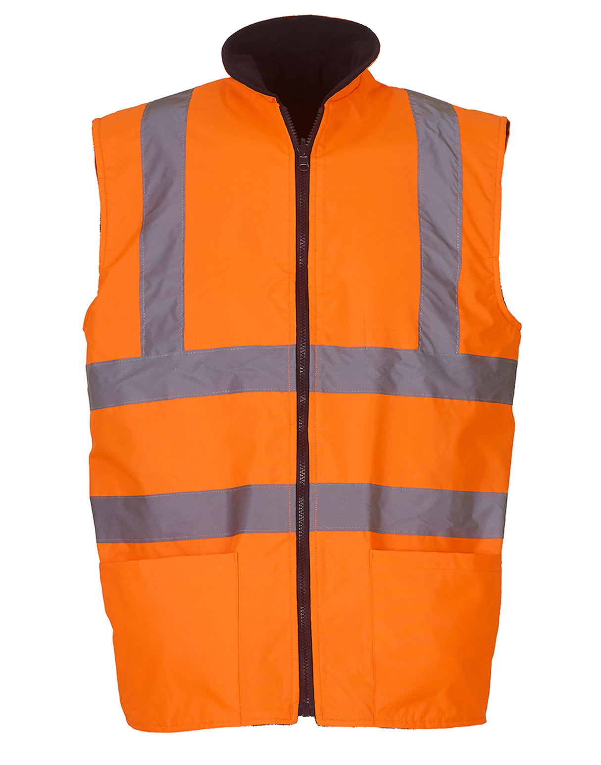 Yoko Hi-Vis Reversible Fleece Vest - HV008F