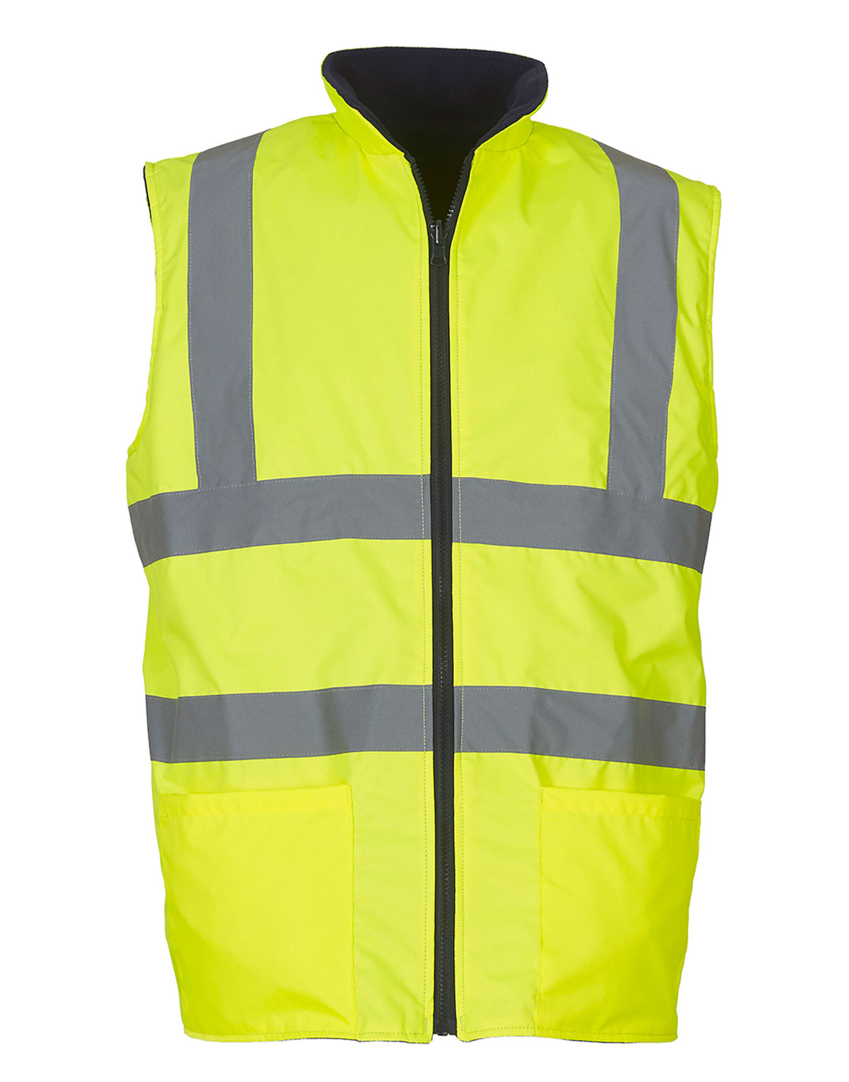 Yoko Hi-Vis Reversible Fleece Vest - HV008F