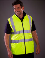 Yoko Hi-Vis Reversible Fleece Vest - HV008F