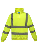 Yoko Hi-Vis 1/4 Zip Sweatshirt - HVK06