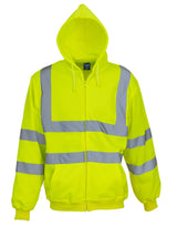 Yoko Hi-Vis Zipped Hoodie - HVK07