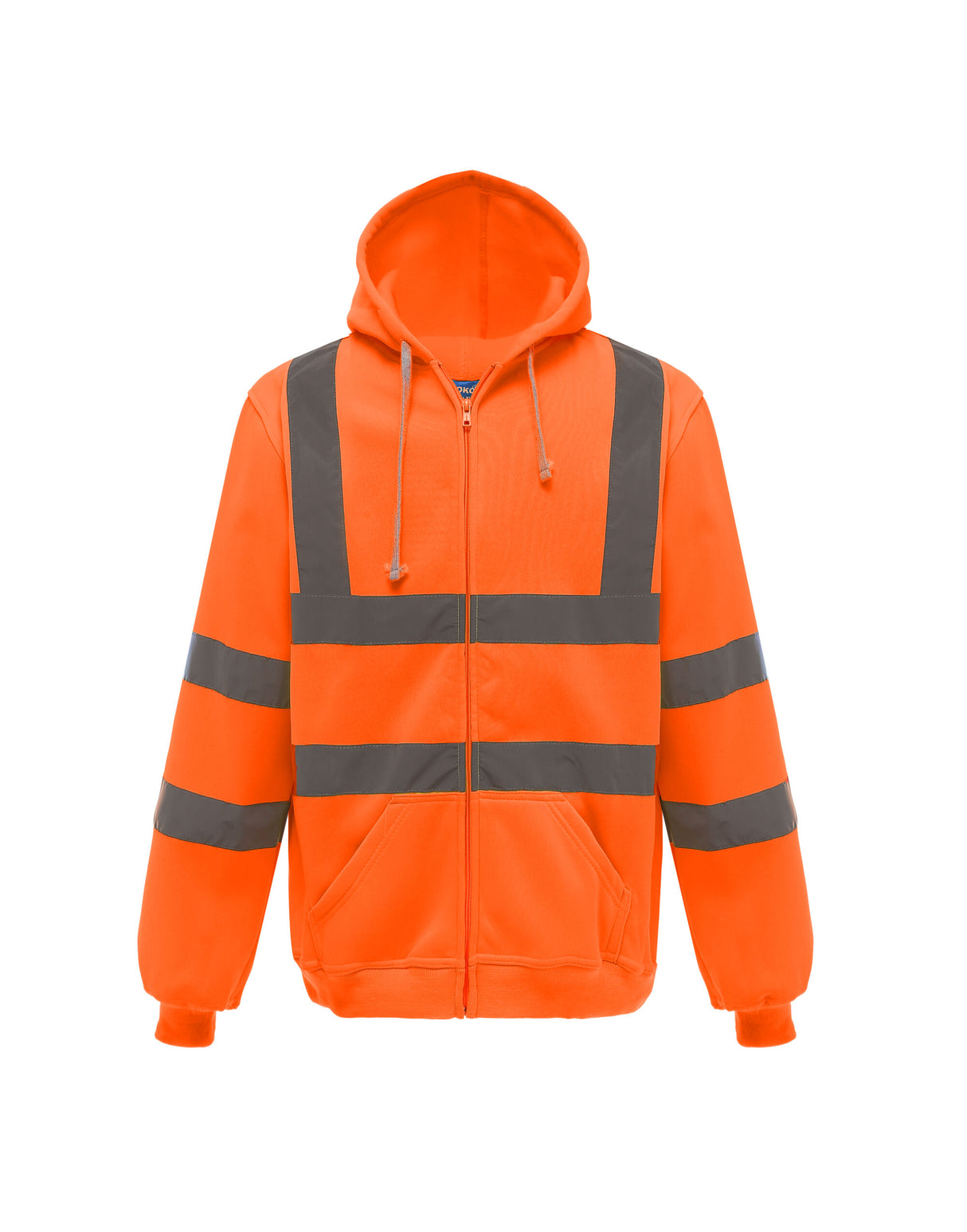 Yoko Hi-Vis Zipped Hoodie - HVK07