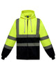 Yoko Hi-Vis Zipped Hoodie - HVK07