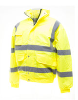 Yoko Hi-Vis Classic Bomber Jacket - HVP211