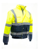 Yoko Hi-Vis 2 Tone Bomber Jacket - HVP218