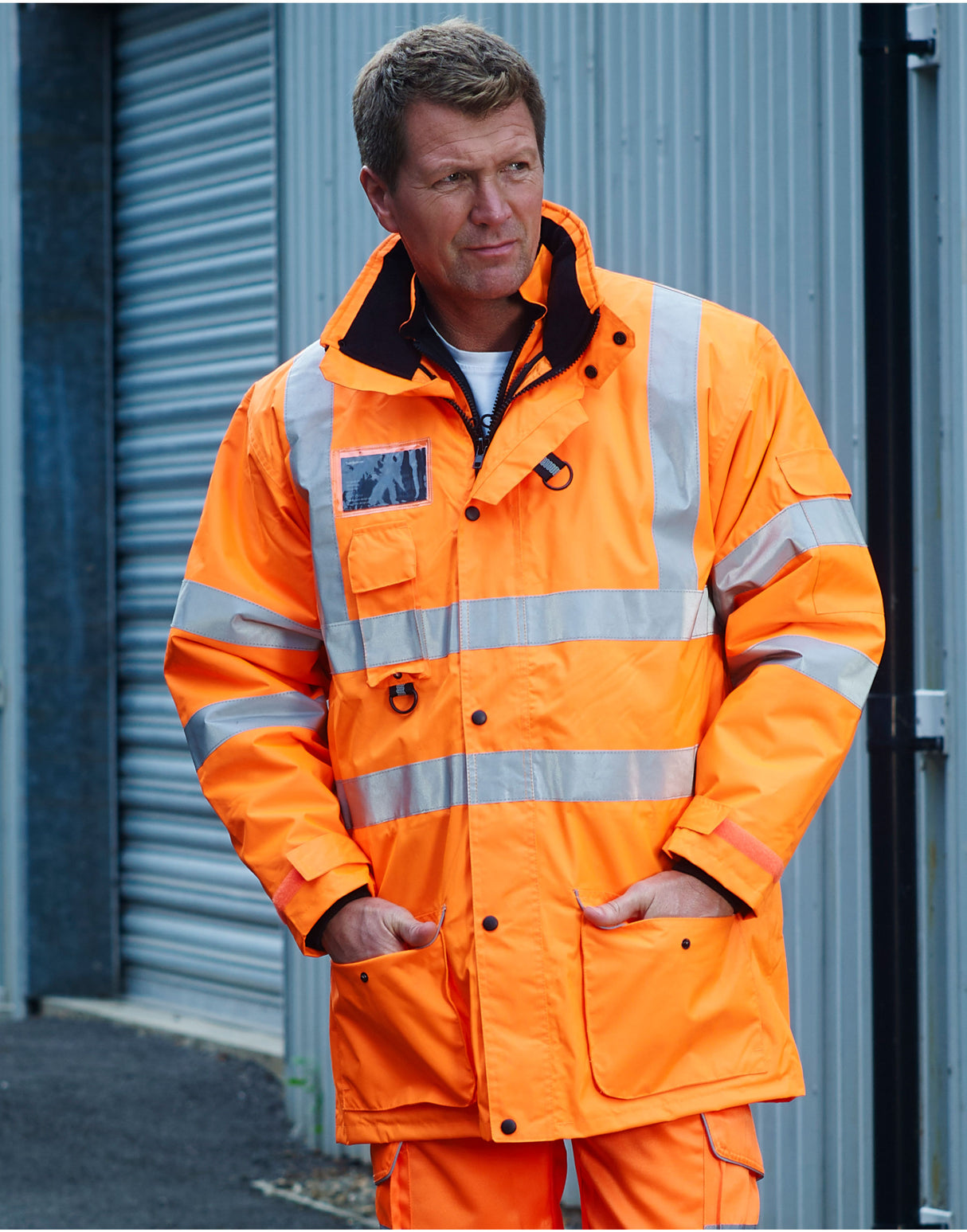 Yoko Hi-Vis Multi-Function 7-in-1 Jacket - HVP711