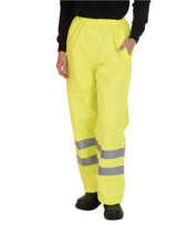 Yoko Hi-Vis Waterproof Over Trousers - HVS461