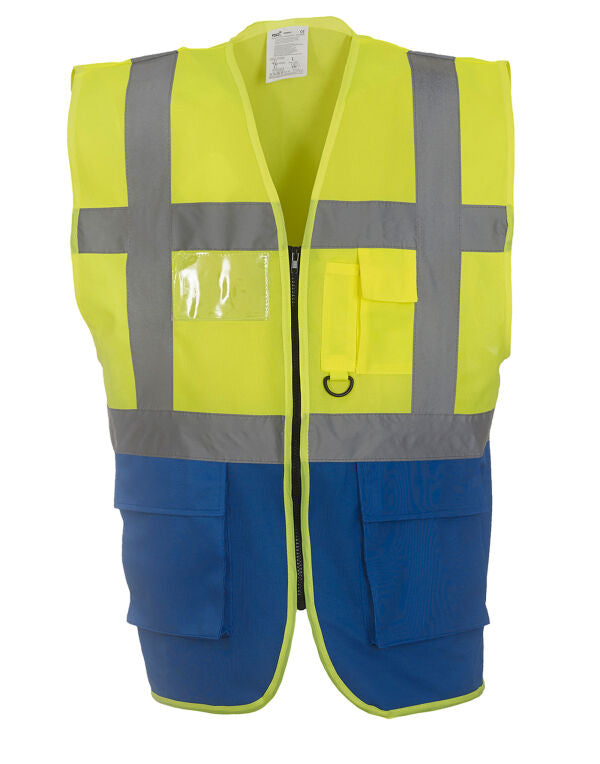 Yoko Hi-Vis Executive Waistcoat - HVW801