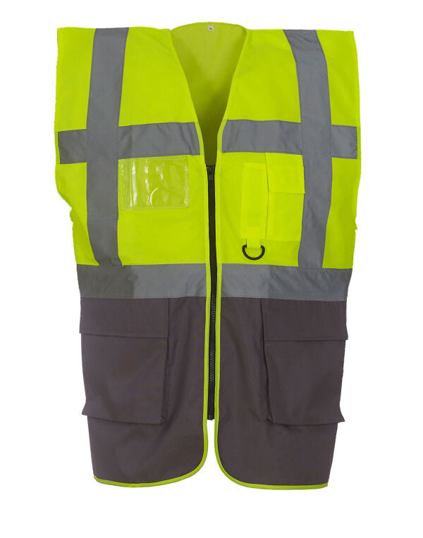 Yoko Hi-Vis Executive Waistcoat - HVW801